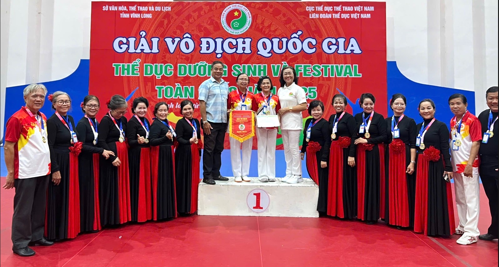 NIỀM HÂN HOAN TẠI GIẢI VÔ ĐỊCH QUỐC GIA THỂ DỤC 
DƯỠNG SINH VÀ FESTIVAL TOÀN QUỐC NĂM 2025
